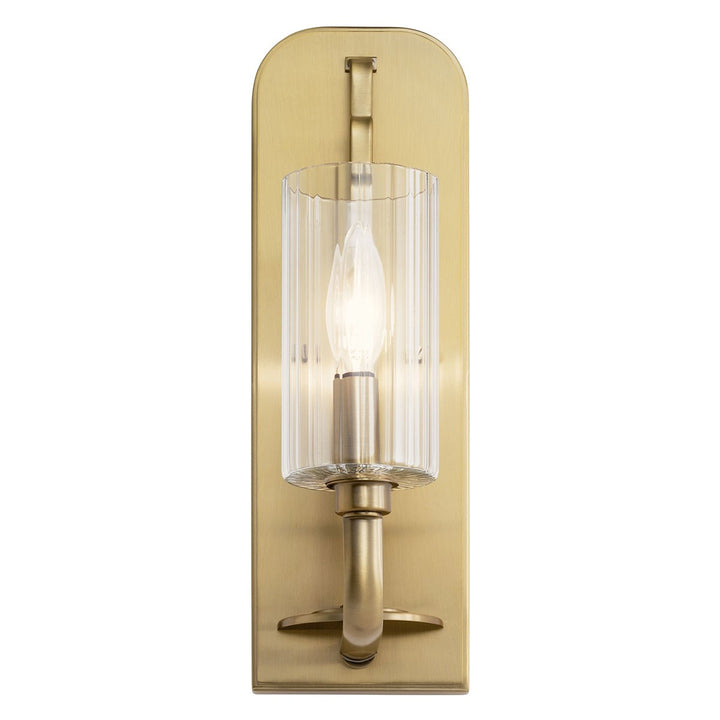 Kichler Canada - 52415BNB - One Light Wall Sconce - Kimrose - Brushed Natural Brass