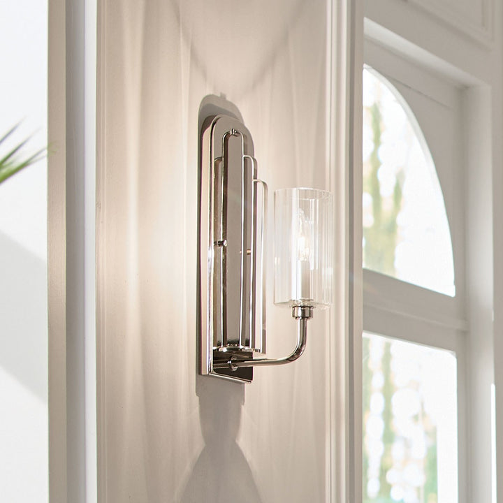 Kichler Canada - 52415PN - One Light Wall Sconce - Kimrose - Polished Nickel