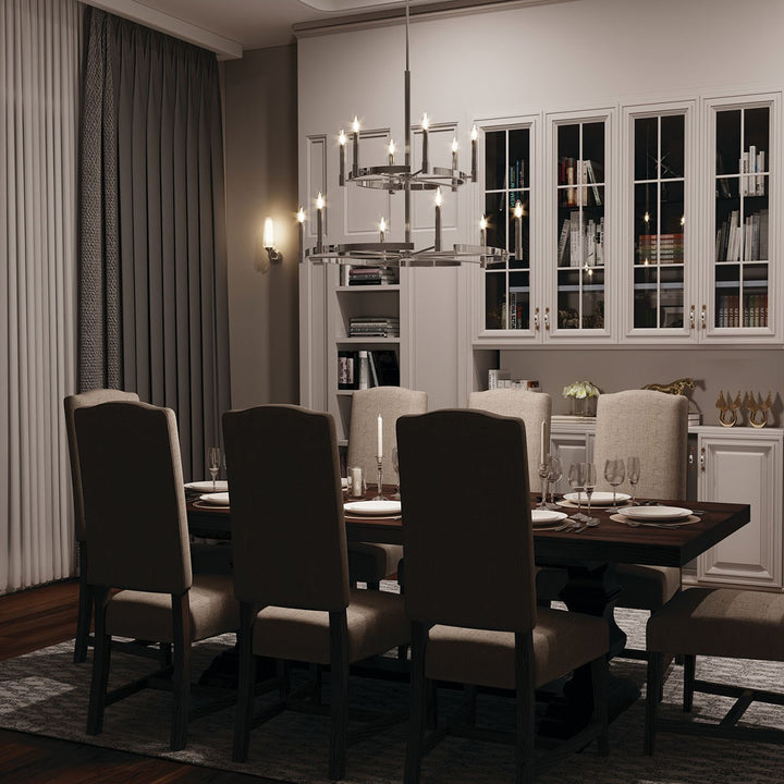 Kichler Canada - 52428PN - 12 Light Chandelier - Tolani - Polished Nickel