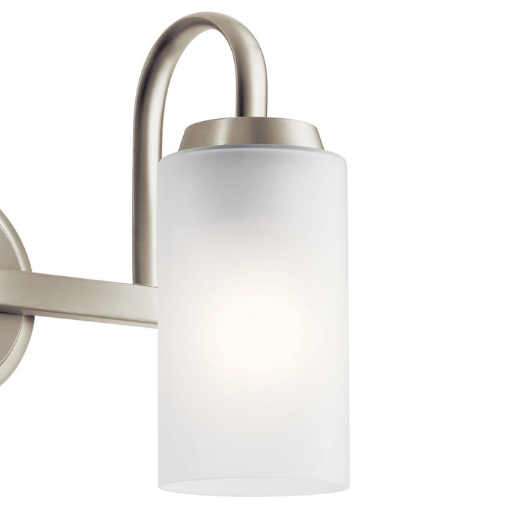 Kichler Canada - 55086NI - Two Light Bath - Kennewick - Brushed Nickel