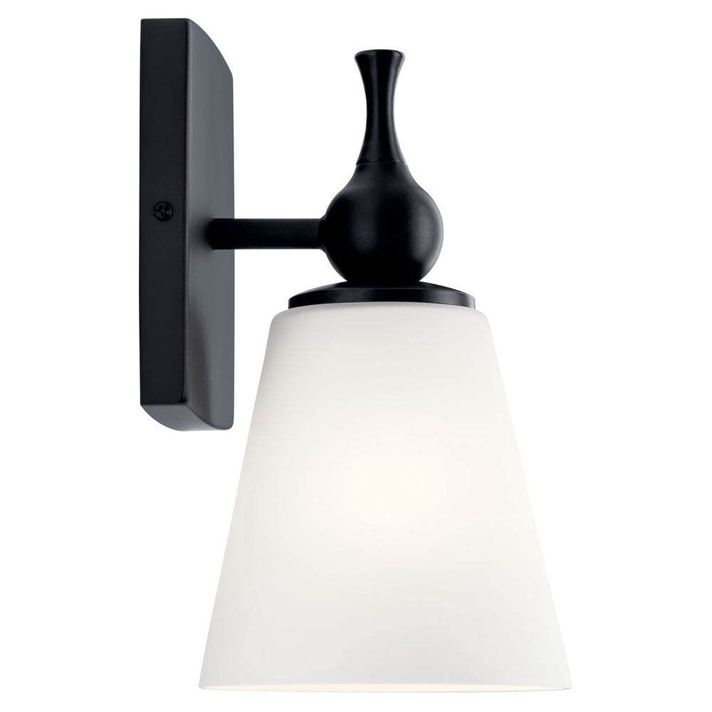 Kichler Canada - 55090BK - One Light Wall Sconce - Cosabella - Polished Nickel