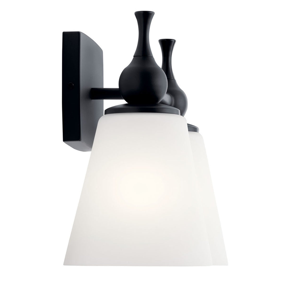 Kichler Canada - 55091BK - Two Light Bath - Cosabella - Black