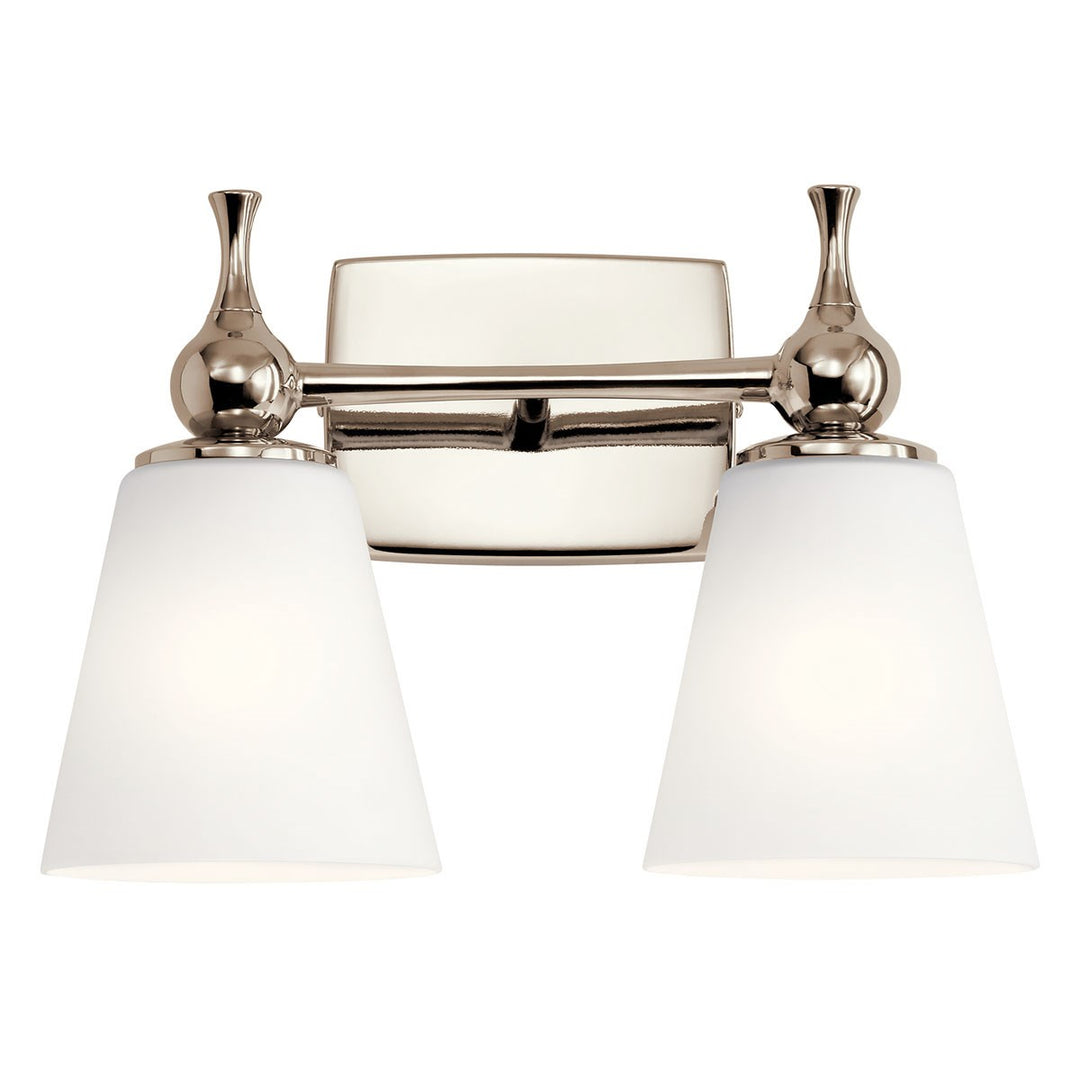 Kichler Canada - 55091PN - Two Light Bath - Cosabella - Polished Nickel