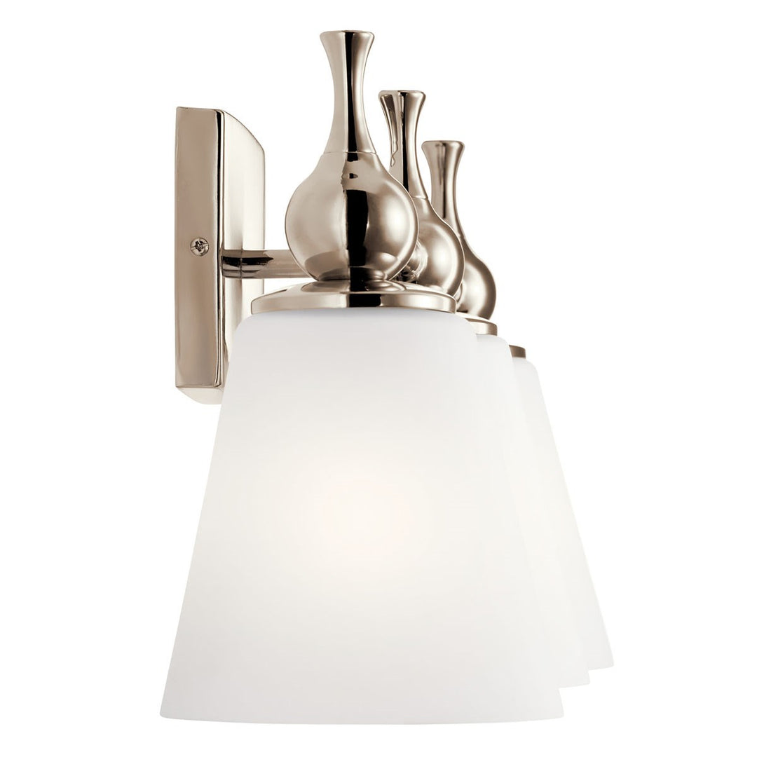 Kichler Canada - 55092PN - Three Light Bath - Cosabella - Polished Nickel