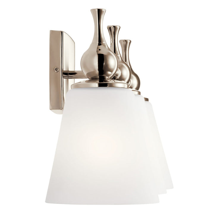 Kichler Canada - 55092PN - Three Light Bath - Cosabella - Polished Nickel