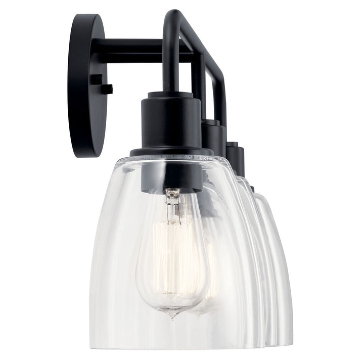 Kichler Canada - 55102BK - Three Light Bath - Meller - Black