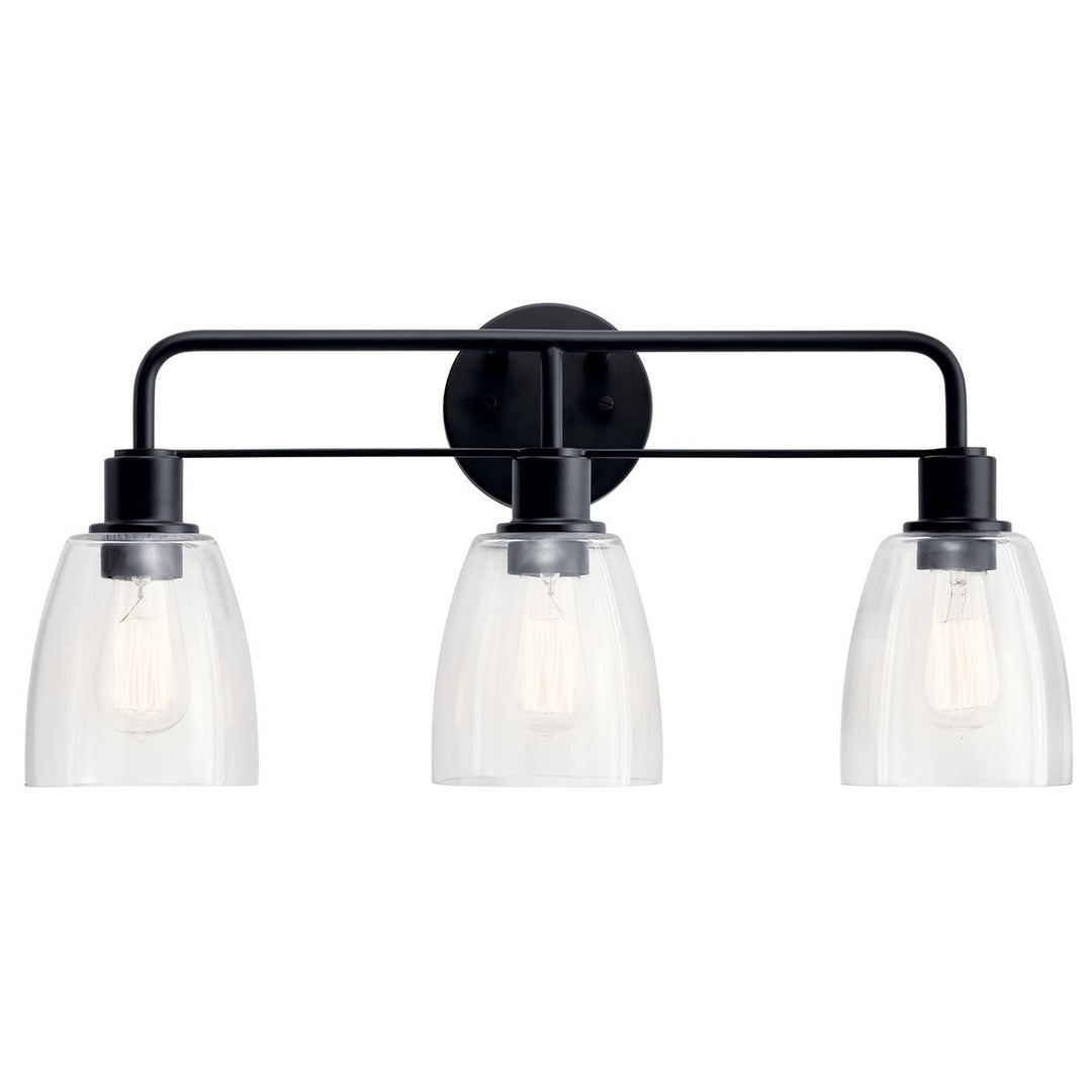 Kichler Canada - 55102BK - Three Light Bath - Meller - Black