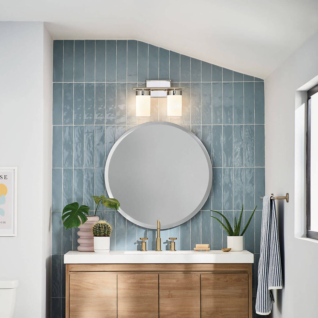 Kichler Canada - 55111PN - Two Light Bath - Ciona - Polished Nickel