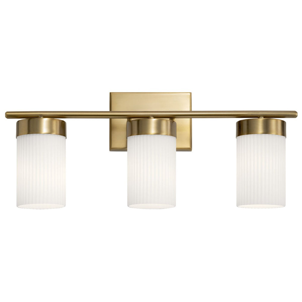 Kichler Canada - 55112BNB - Three Light Bath - Ciona - Brushed Natural Brass