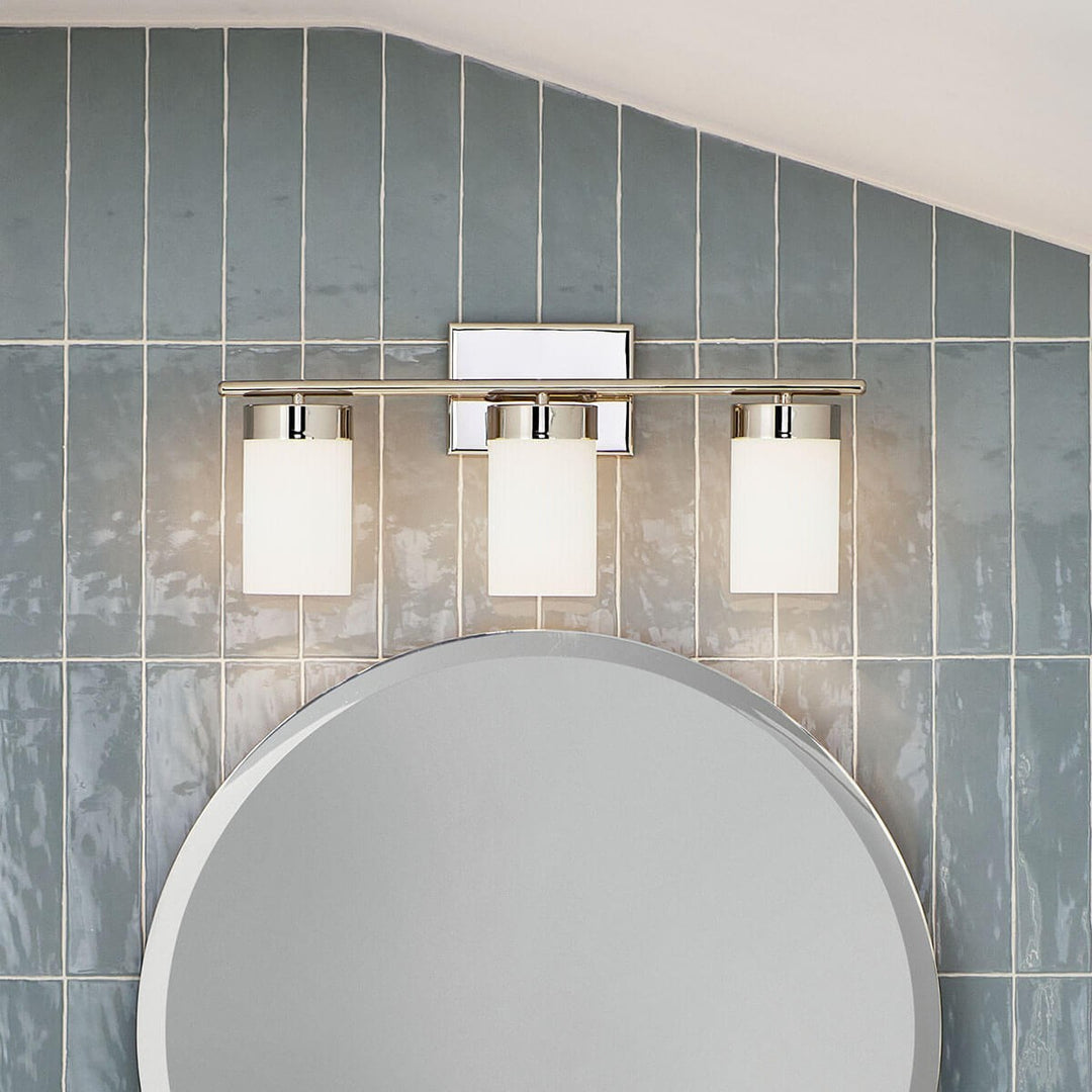 Kichler Canada - 55112PN - Three Light Bath - Ciona - Polished Nickel