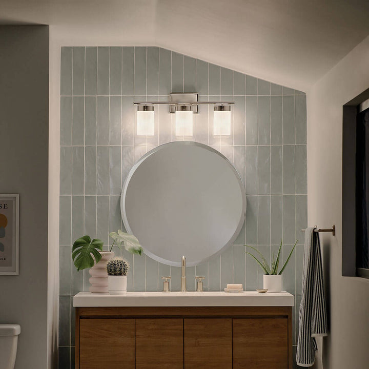 Kichler Canada - 55112PN - Three Light Bath - Ciona - Polished Nickel