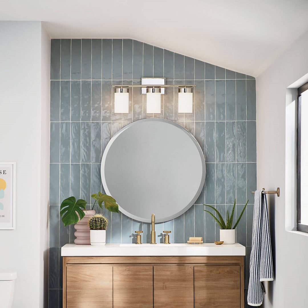 Kichler Canada - 55112PN - Three Light Bath - Ciona - Polished Nickel