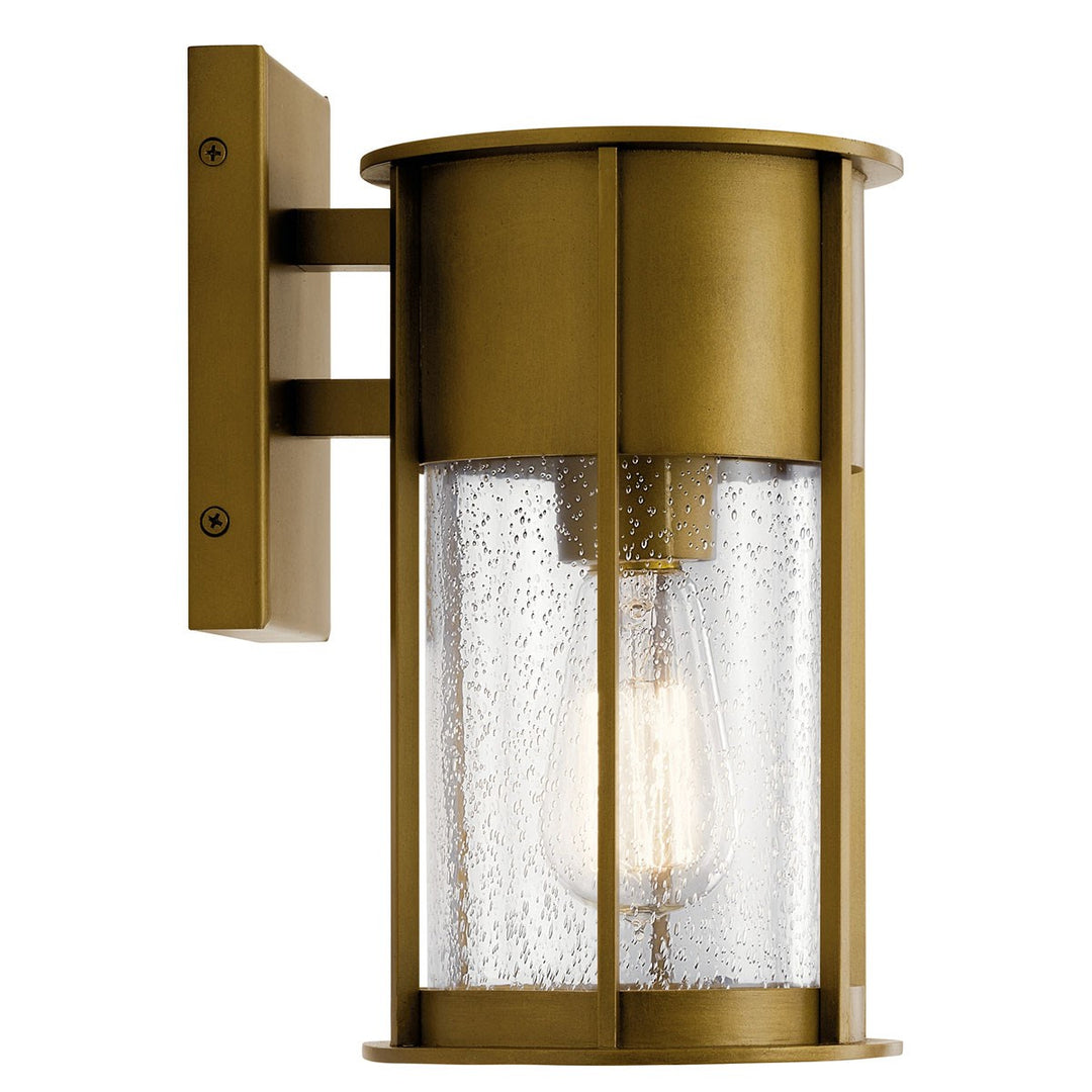 Kichler Canada - 59079NBR - One Light Outdoor Wall Mount - Camillo - Natural Brass
