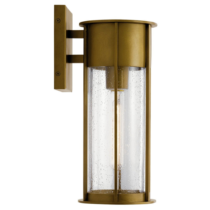 Kichler Canada - 59080NBR - One Light Outdoor Wall Mount - Camillo - Natural Brass