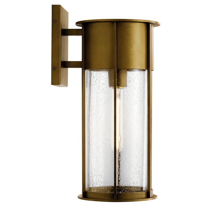 Kichler Canada - 59081NBR - One Light Outdoor Wall Mount - Camillo - Natural Brass