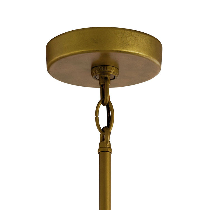 Kichler Canada - 59082NBR - One Light Outdoor Pendant - Camillo - Natural Brass