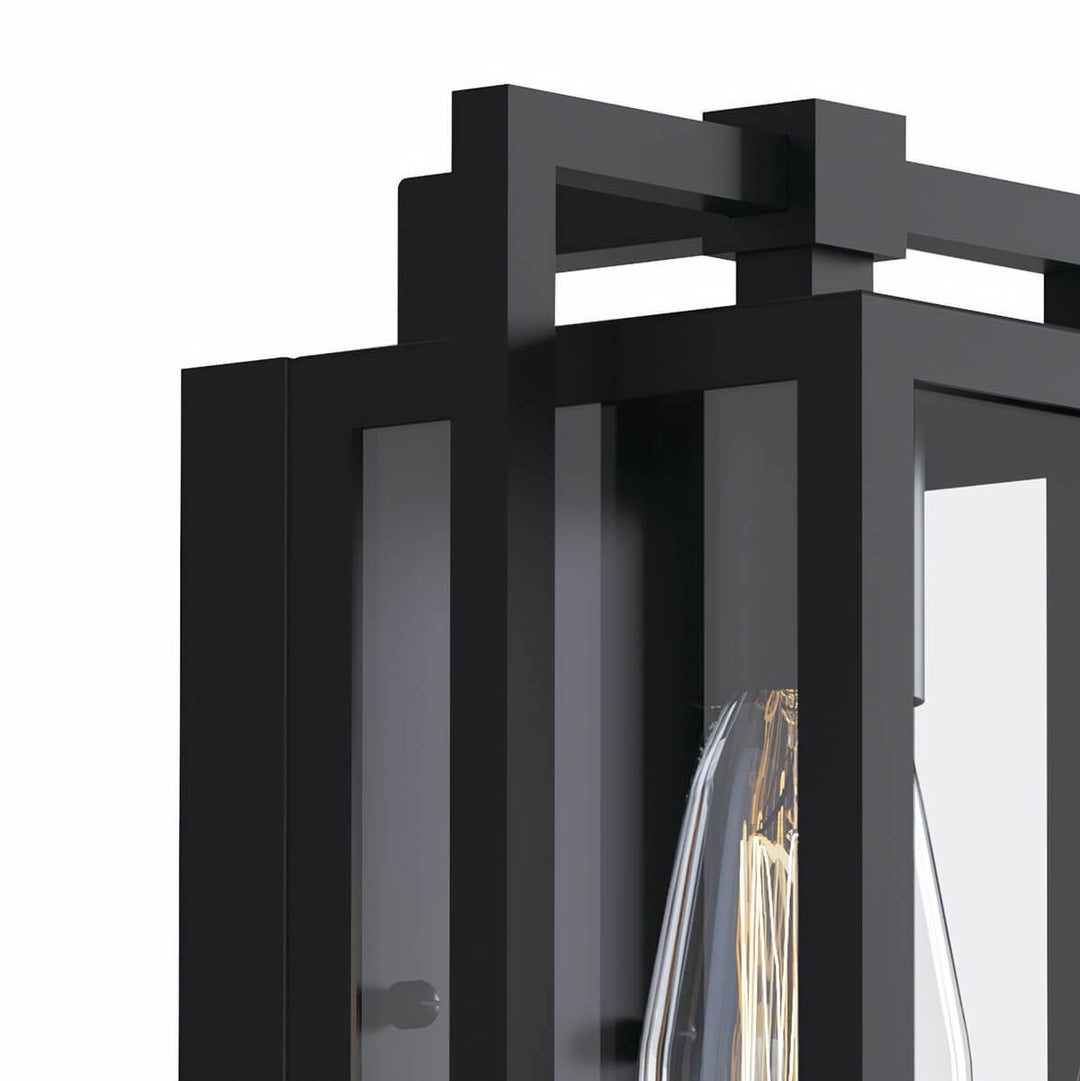 Kichler Canada - 59085BK - One Light Outdoor Wall Mount - Goson - Black