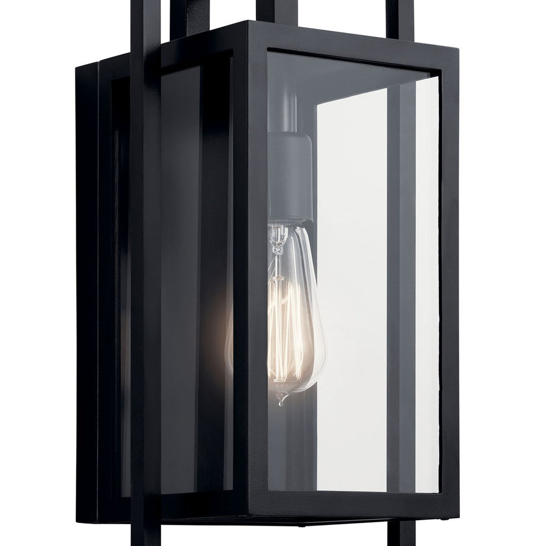 Kichler Canada - 59086BK - One Light Outdoor Wall Mount - Goson - Black
