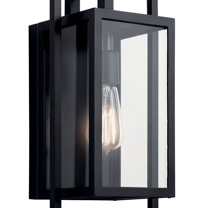 Kichler Canada - 59086BK - One Light Outdoor Wall Mount - Goson - Black