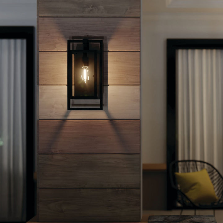 Kichler Canada - 59086BK - One Light Outdoor Wall Mount - Goson - Black