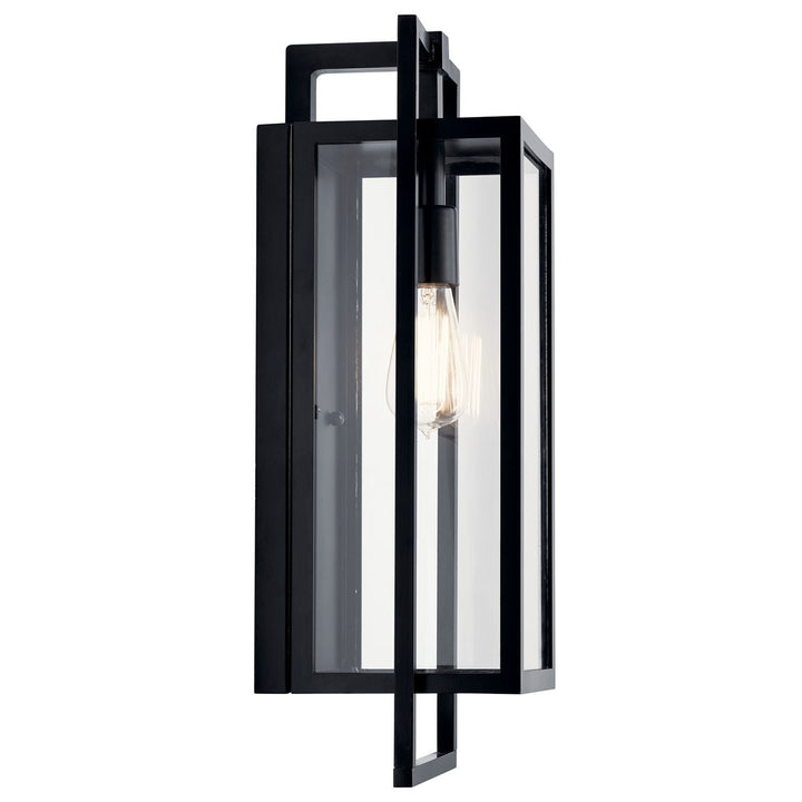 Kichler Canada - 59087BK - One Light Outdoor Wall Mount - Goson - Black