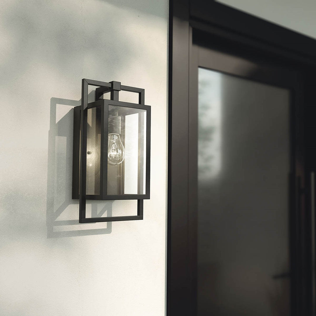 Kichler Canada - 59087BK - One Light Outdoor Wall Mount - Goson - Black