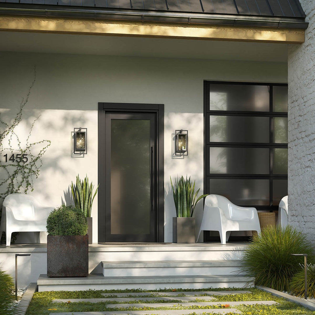Kichler Canada - 59087BK - One Light Outdoor Wall Mount - Goson - Black