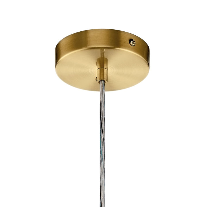 Kichler Canada - 83854CGWH - LED Mini Pendant - Moonlit - Champagne Gold