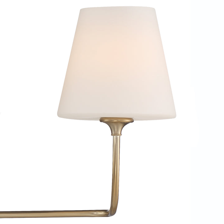 Crystorama - 2443-OP-VG - Three Light Bathroom Vanity - Sylvan - Vibrant Gold