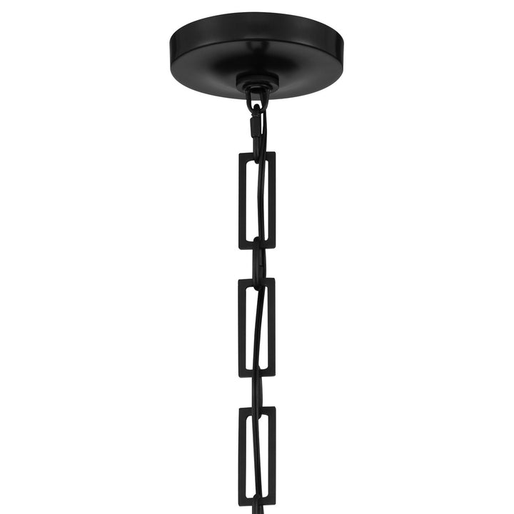 Crystorama - 8685-MK-GA - Two Light Chandelier - Alston - Matte Black + Antique Gold