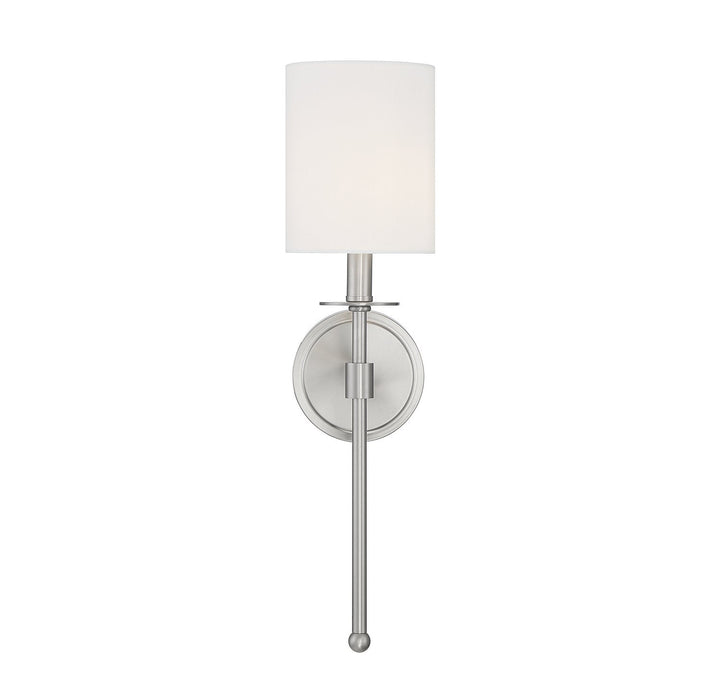 Meridian - M90057BN - One Light Wall Sconce - Brushed Nickel