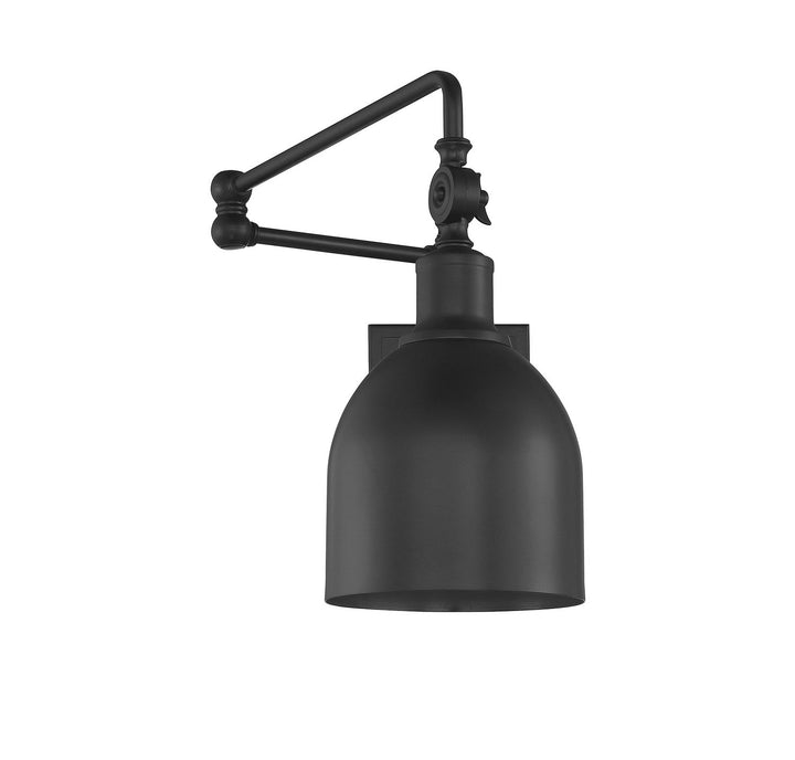 Meridian - M90019MBK - One Light Wall Sconce - Matte Black