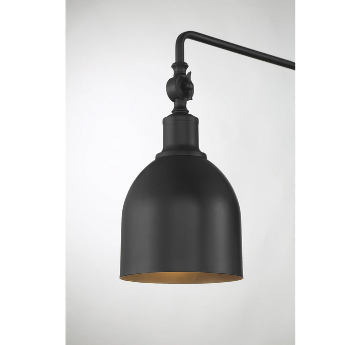 Meridian - M90019MBK - One Light Wall Sconce - Matte Black