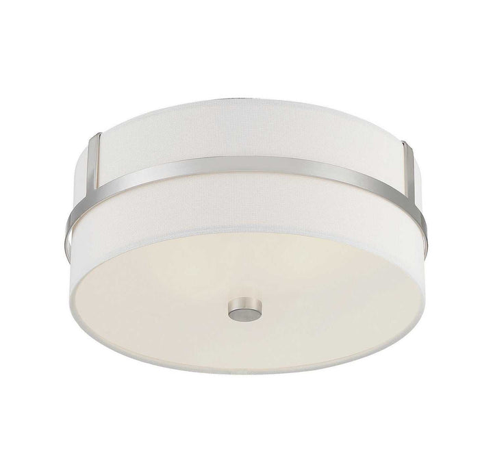 Meridian - M60065BN - Two Light Flush Mount - Brushed Nickel