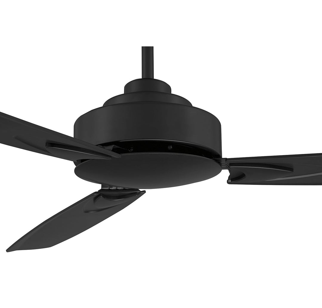 Meridian - M2010MBK - 58"Ceiling Fan - Matte Black