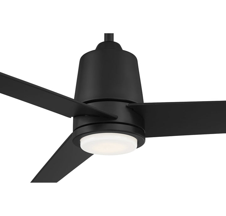 Meridian - M2013MBKRV - 56"Ceiling Fan - Matte Black