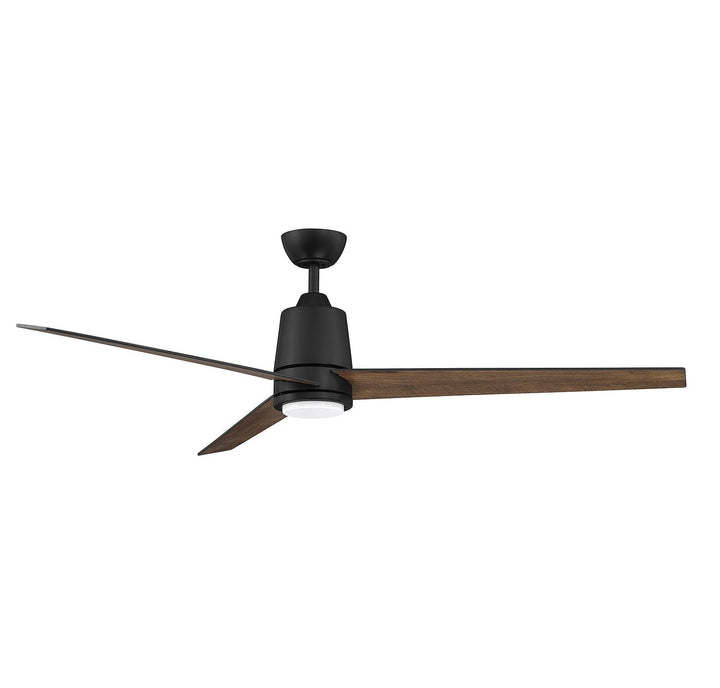 Meridian - M2013MBKRV - 56"Ceiling Fan - Matte Black