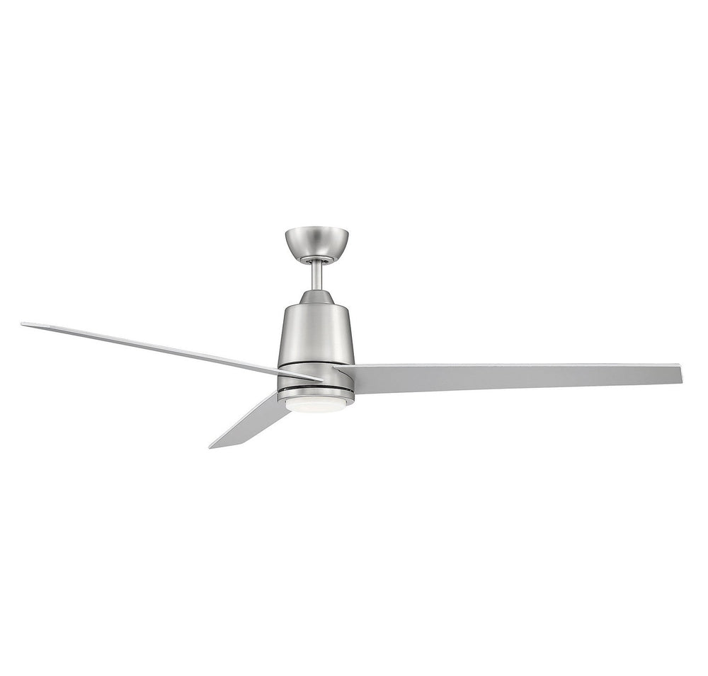 Meridian - M2013BNRV - 56"Ceiling Fan - Brushed Nickel