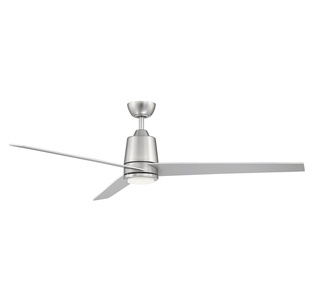 Meridian - M2013BNRV - 56"Ceiling Fan - Brushed Nickel
