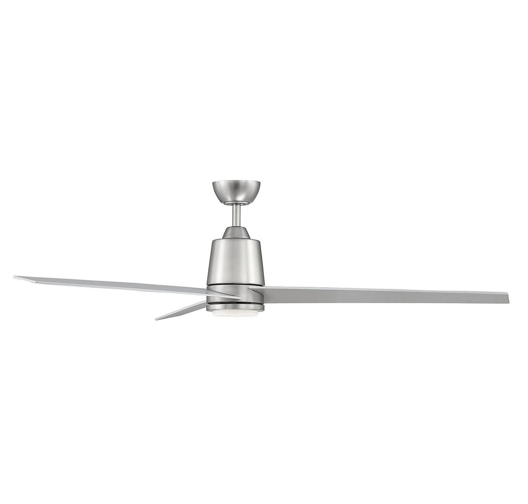 Meridian - M2013BNRV - 56"Ceiling Fan - Brushed Nickel