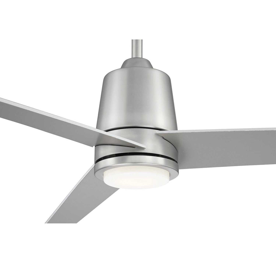 Meridian - M2013BNRV - 56"Ceiling Fan - Brushed Nickel