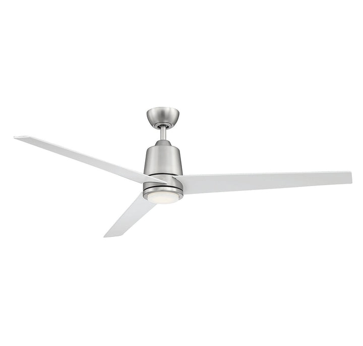 Meridian - M2013BNRV - 56"Ceiling Fan - Brushed Nickel