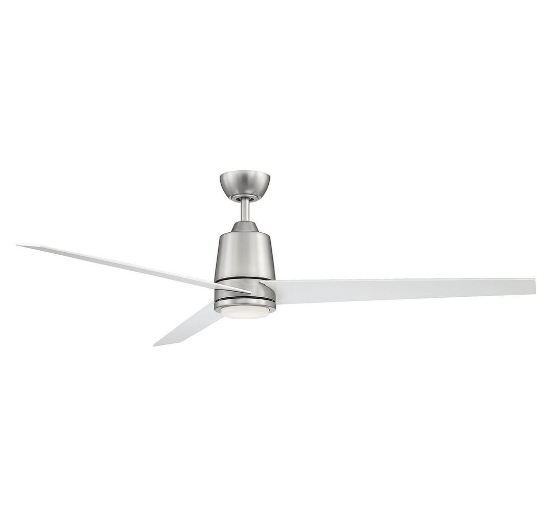 Meridian - M2013BNRV - 56"Ceiling Fan - Brushed Nickel
