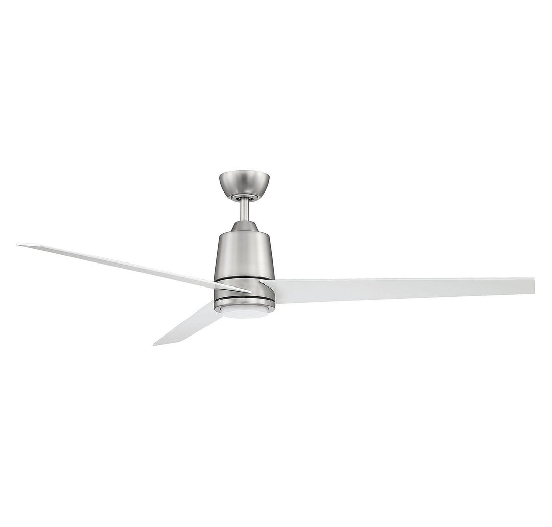 Meridian - M2013BNRV - 56"Ceiling Fan - Brushed Nickel