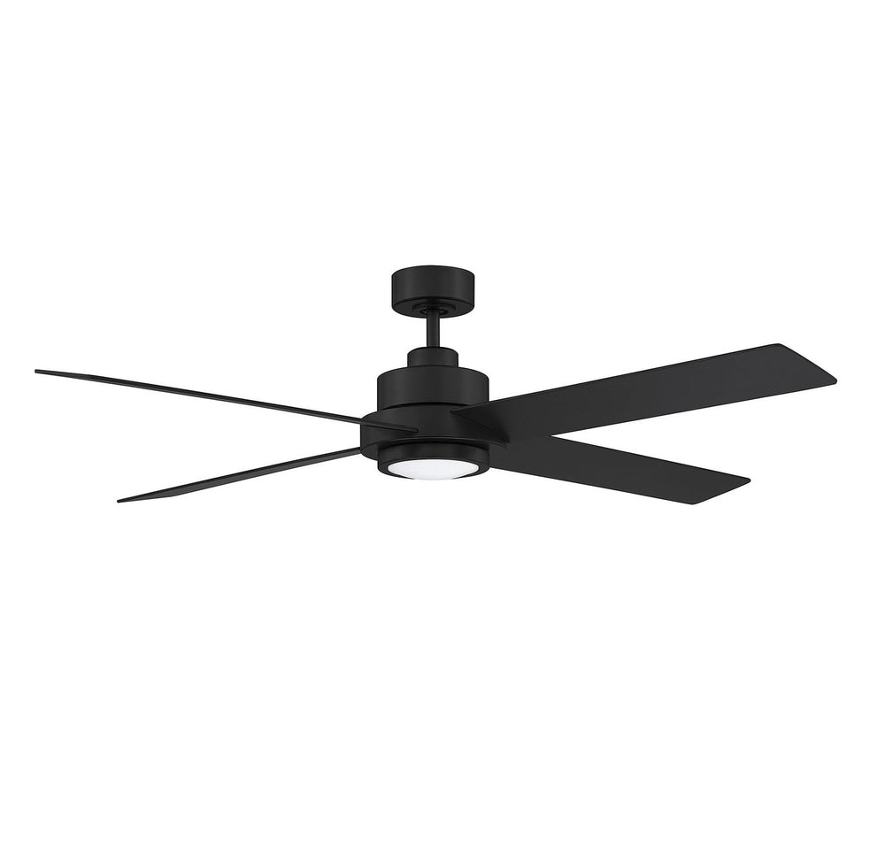 Meridian - M2011MBKRV - 56"Ceiling Fan - Matte Black
