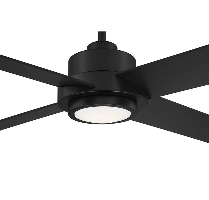 Meridian - M2011MBKRV - 56"Ceiling Fan - Matte Black