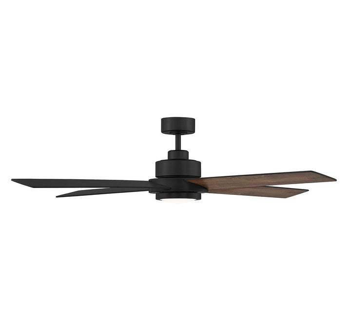 Meridian - M2011MBKRV - 56"Ceiling Fan - Matte Black