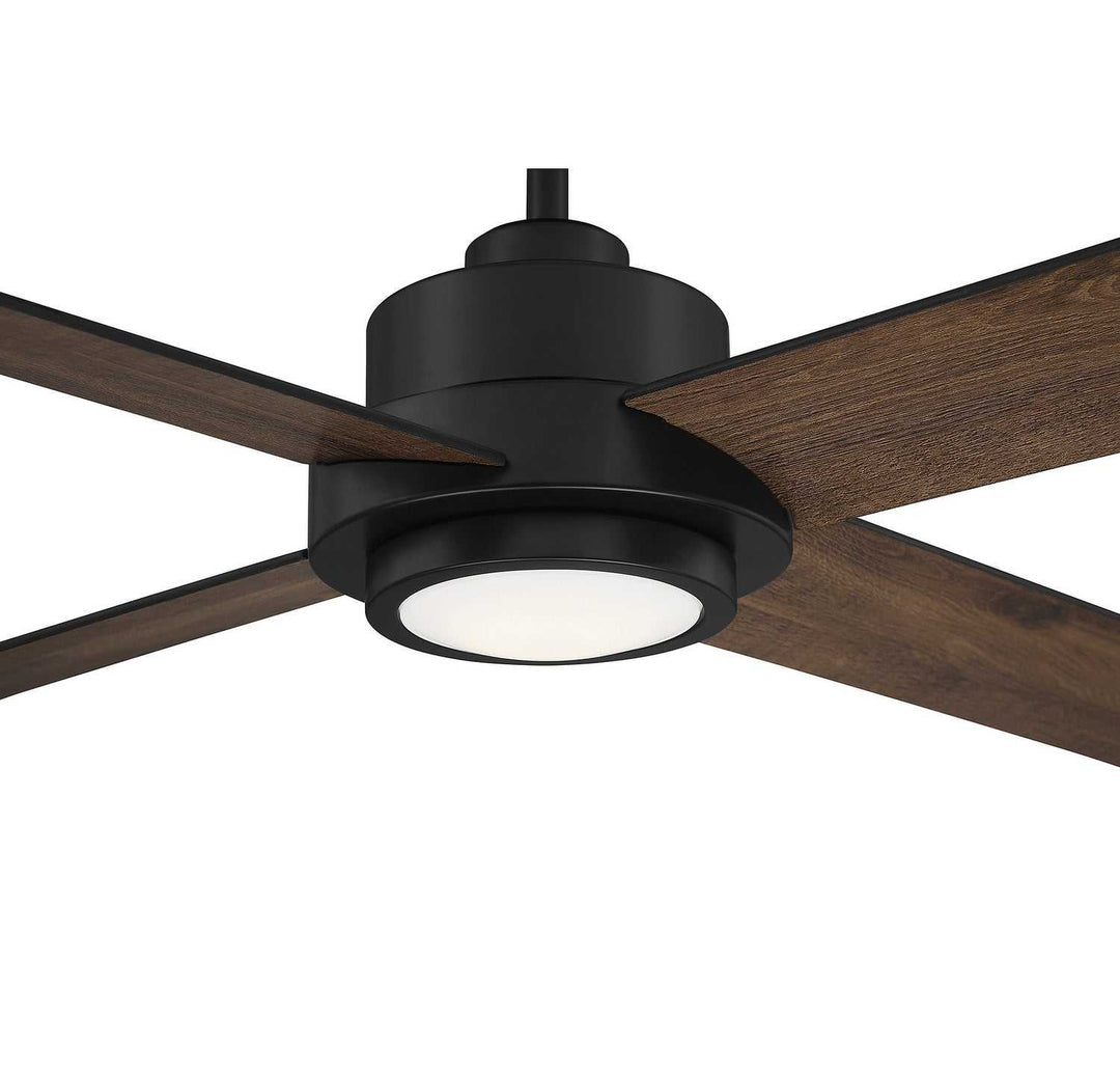 Meridian - M2011MBKRV - 56"Ceiling Fan - Matte Black
