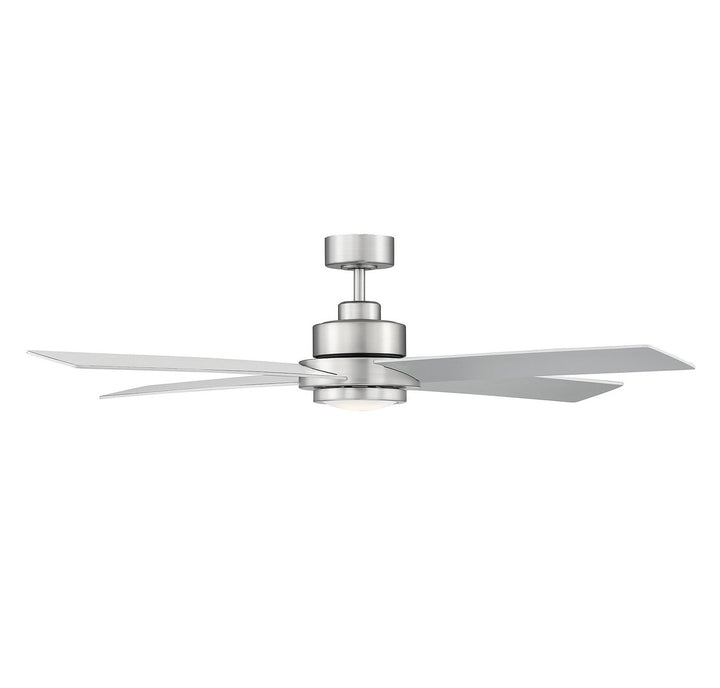 Meridian - M2011BNRV - 56"Ceiling Fan - Brushed Nickel