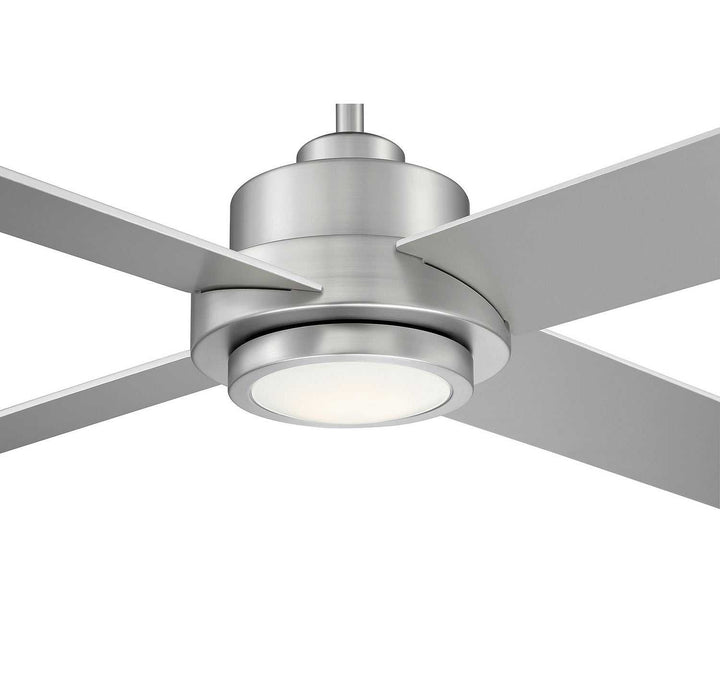 Meridian - M2011BNRV - 56"Ceiling Fan - Brushed Nickel